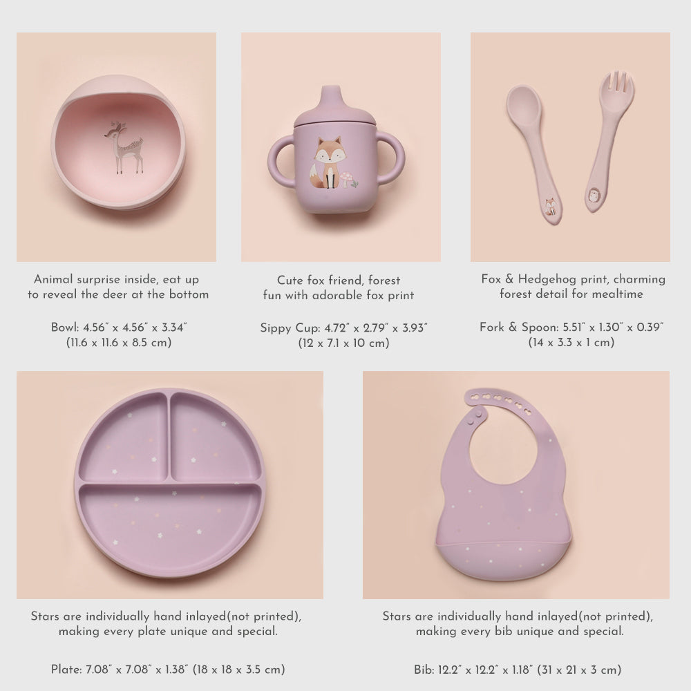 My First Feeding Set (Forest Friends)