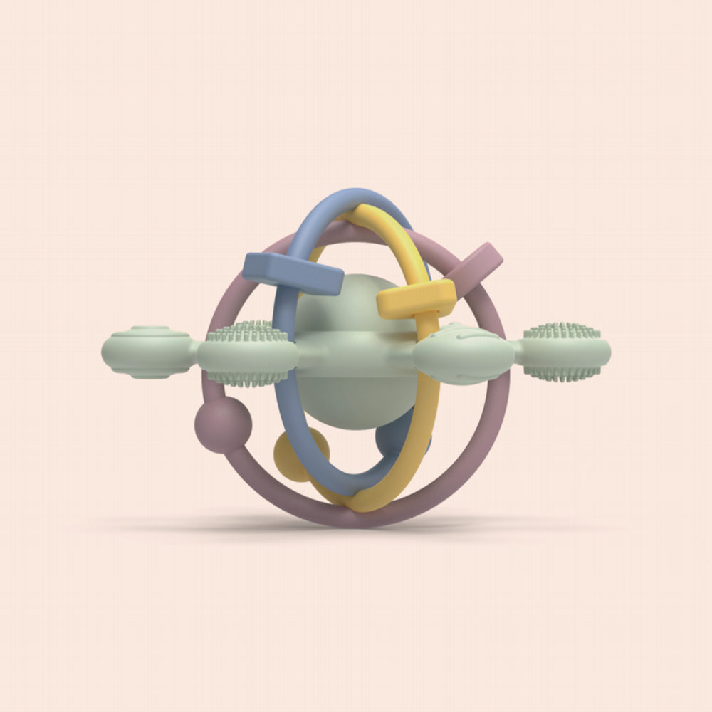 Multi-Sensory Rattle Teether (Sage)
