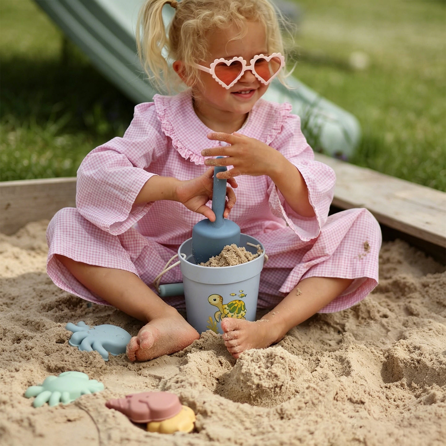 Silicone Beach Toy Set (Turtle)