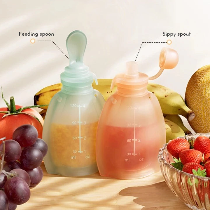Liquid Silicone Baby Food Pouch
